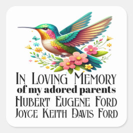 In Love Memory Sticker