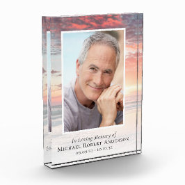 In Love Memory Sunset Foto Beileid Tribute