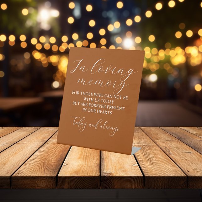 In Love Memory Terracotta Memorial unterzeichnen H Sockelschild (Von Creator hochgeladen)