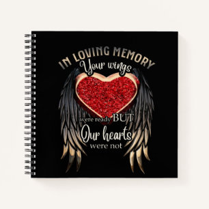 In Love Memory Wind Valentine Day Geschenk Notizbuch