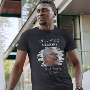 In Loving Memory Foto-Gedenk-T-Shirt T-Shirt
