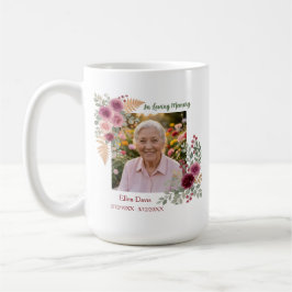 In Loving Memory | Foto & Gedicht Kardinal Kaffeetasse