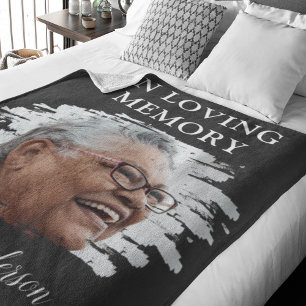In Loving Memory   Foto-Memorial Fleecedecke