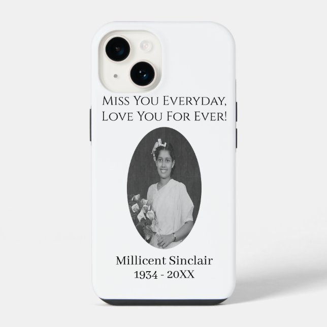 In Loving Memory - Gedenken iPhone Hülle (Rückseite)