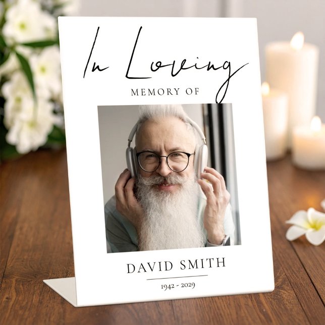 In Loving Memory - Memorial Photo for Father Sockelschild (Von Creator hochgeladen)