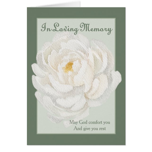 In-Loving-Memory-Messe-Angebot Beileid - Pfingstro (Vorne)