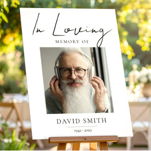 In Loving Memory, Minimalistische Fotografie für G Poster