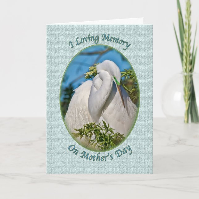 In Loving Memory Mother's Day Card Karte (Vorderseite)