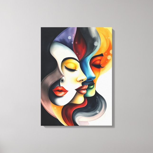 In Loving Memory of Your Pet – Personalized Canvas Leinwanddruck (Vorderseite)