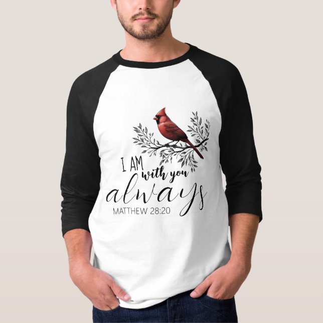 In Loving Memory: Red Cardinal  T-Shirt (Vorderseite)