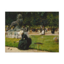 In Luxemburg Garten Canvas Print