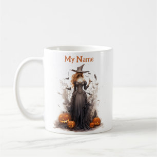In Magie erfahren: Halloween-Hexencup Kaffeetasse
