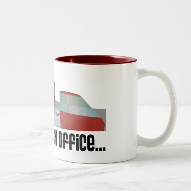 "In mein Büro" treten Tasse (Rechts)