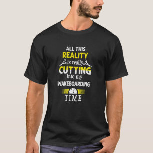 In meine Wakeboarding Time Wakeboarder Hum T-Shirt