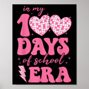In meinem 100-tägigen Schulalter 100. Tag Lehrerki Poster