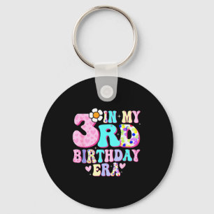 In meinem 3. Geburtstagszeitalter Mädchen Geschenk Schlüsselanhänger