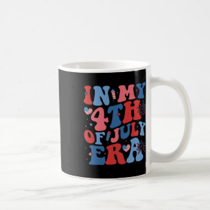 In meinem 4. Juli Era Funny Patriotic US American Kaffeetasse