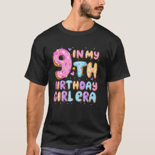 In Meinem 9. Geburtstagszeitalter Groovy Donut The T-Shirt