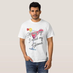 In meinem Alter alt werden, brauche ich meine Bril T-Shirt