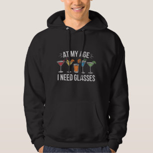 In meinem Alter brauche ich eine Brille Lustiger W Hoodie
