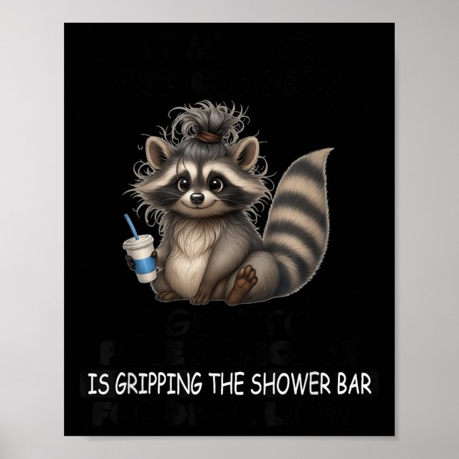 In meinem Alter ist Gripn das Nächste, das ich zum Poster (Vorne)