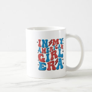 In meinem amerikanischen Mädchen Zeitalter Retro 4 Kaffeetasse