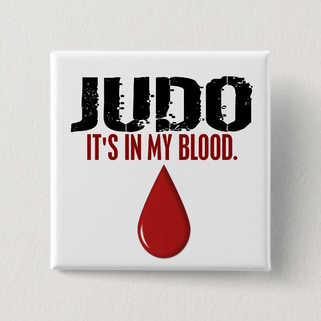 In meinem Blut JUDO Button (Vorderseite)