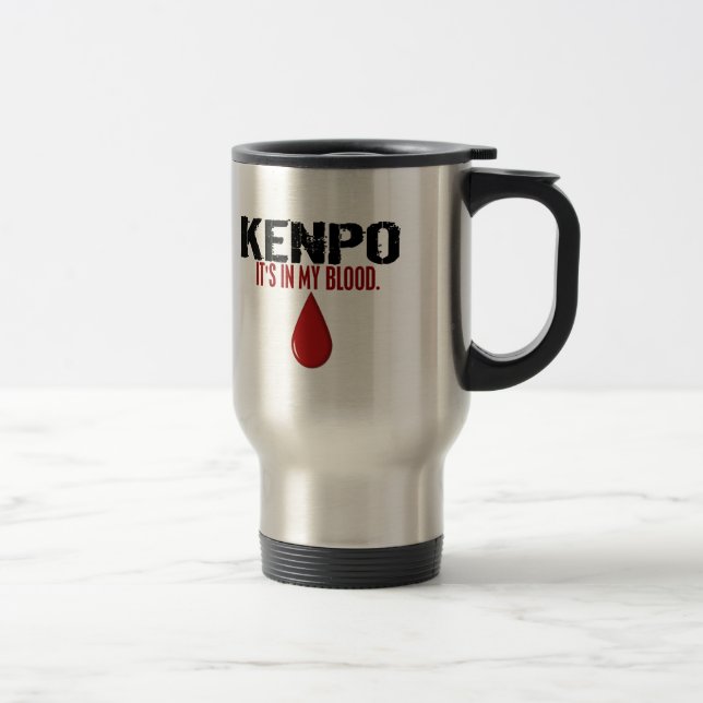 In meinem Blut KENPO Reisebecher (Rechts)