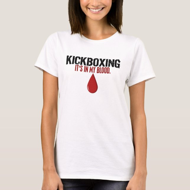 In meinem Blut KICKBOXING T-Shirt (Vorderseite)