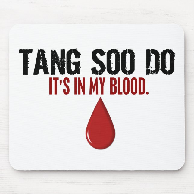 In meinem Blut TANG SOO TUN Sie Mousepad (Vorne)