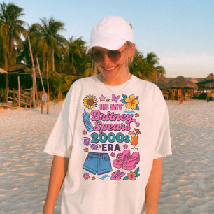 In meinem Britney Spears 00er Jahre Sommer T-Shirt