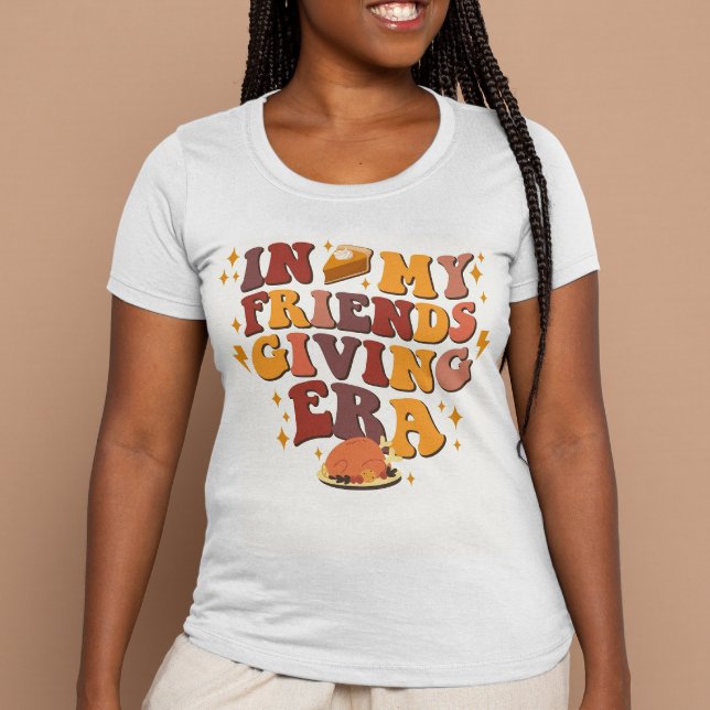 In meinem Erntedank "Freundschaft geben" der Zeita T-Shirt (Close up)