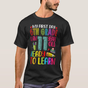 In meinem ersten 6. T-Shirt