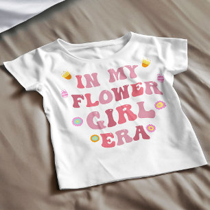 In Meinem Flower Girl Era-Shirt, Flower Girl Klein T-Shirt