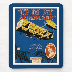 In meinem Flugzeug Mousepad