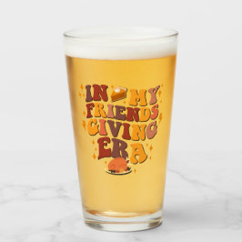 In meinem freundschaftlichen Zeitalter Retro Glas