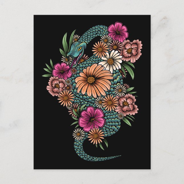 In meinem Garten Postkarte (Vorderseite)