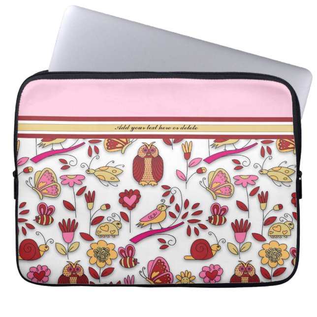 In meinem Gartenschlauch - Anpassen Laptopschutzhülle (Vorderseite)