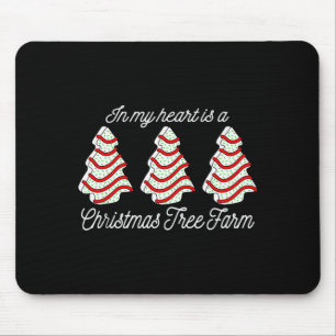 In meinem Herzen ist eine Weihnachtsbaumfarm, Weih Mousepad