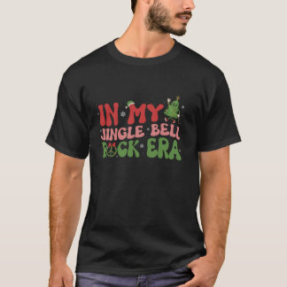 In meinem Jingle Bell Rock Era Groovy Weihnachtsba T-Shirt