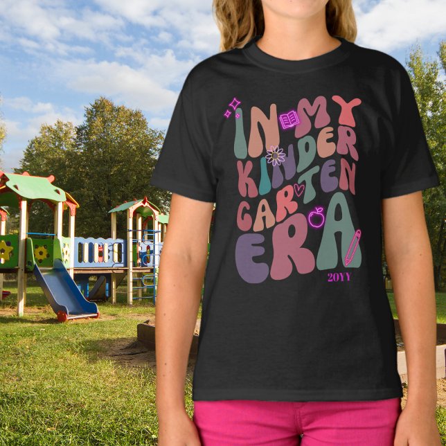 In meinem Kindergarten Zeitalter Retro Vibes T-Shirt (Von Creator hochgeladen)