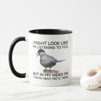 In meinem Kopf denke ich an Küstenseeschwalben Tasse