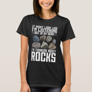 In meinem Kopf denke ich an Rocks Geology Rock C T-Shirt