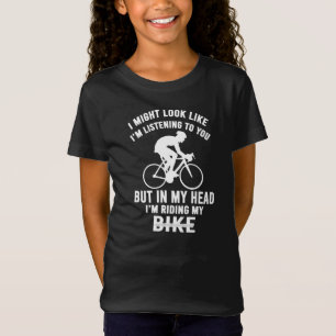 In meinem Kopf fahre ich mein Fahrrad T-Shirt