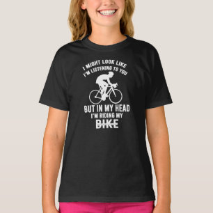 In meinem Kopf fahre ich mein Fahrrad T-Shirt