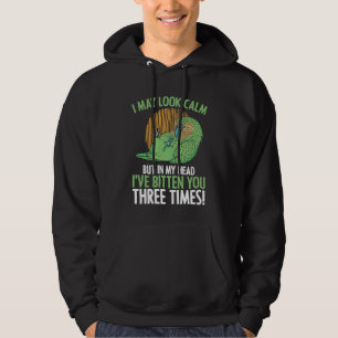In meinem Kopf habe ich dich 3 Mal gebissen Sittic Hoodie