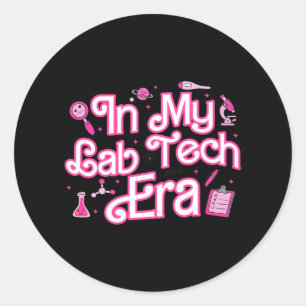 In meinem Labrador Tech Era Medical Laboratory Runder Aufkleber