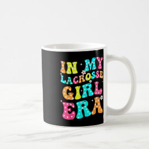 In meinem Lacrosse Girl Era Groovy Retro Funny 2 Kaffeetasse