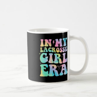 In meinem Lacrosse Girl Era Groovy Retro Funny Kaffeetasse