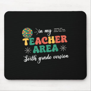 In meinem Lehrerbereich vierte Klasse Groovy Retro Mousepad